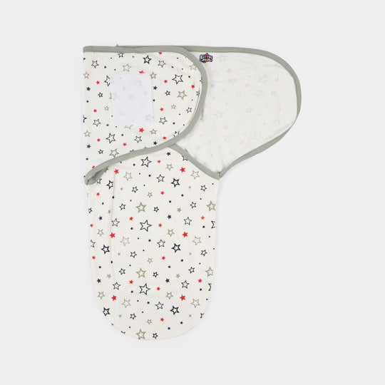 Baby Swaddle with Cap & Mittens Set
