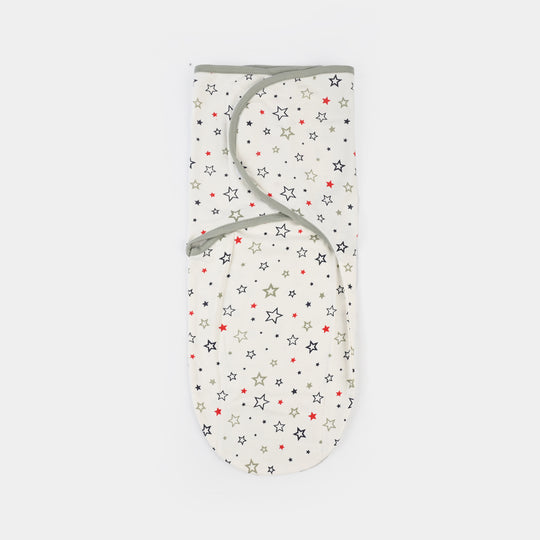 Baby Swaddle with Cap & Mittens Set