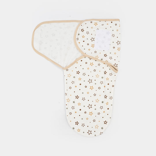 Baby Swaddle with Cap & Mittens Set