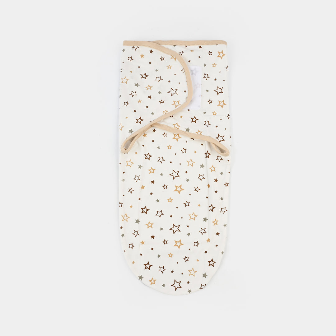 Baby Swaddle with Cap & Mittens Set