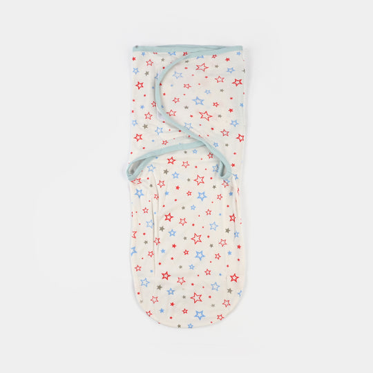 Baby Swaddle with Cap & Mittens Set