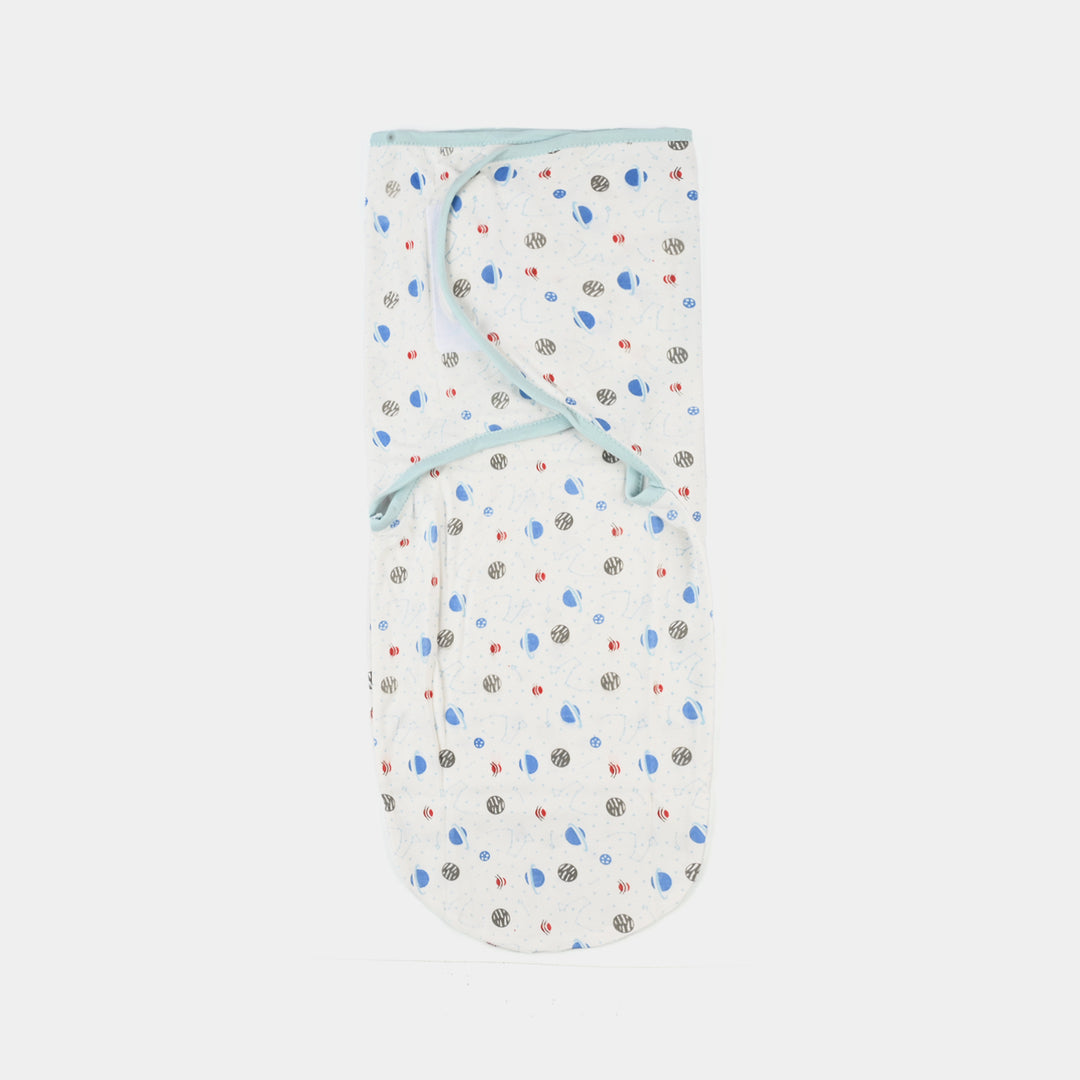Baby Swaddle with Cap & Mittens Set
