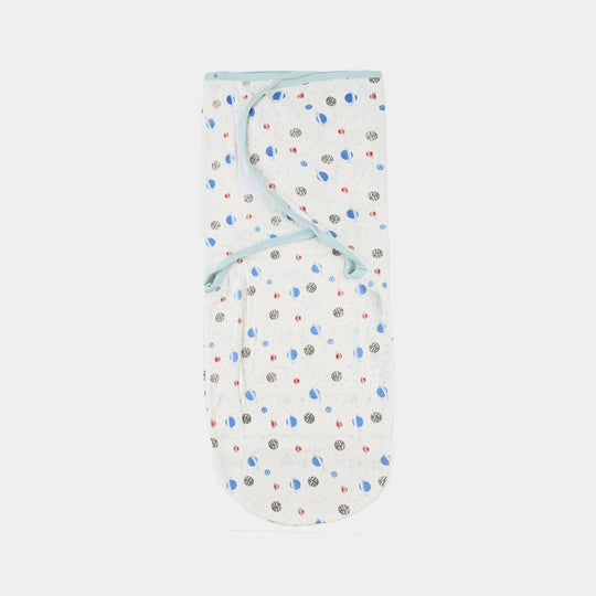 Baby Swaddle with Cap & Mittens Set