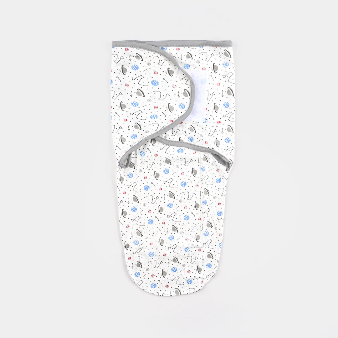 Baby Swaddle with Cap & Mittens Set