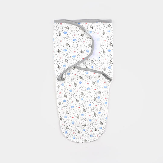 Baby Swaddle with Cap & Mittens Set