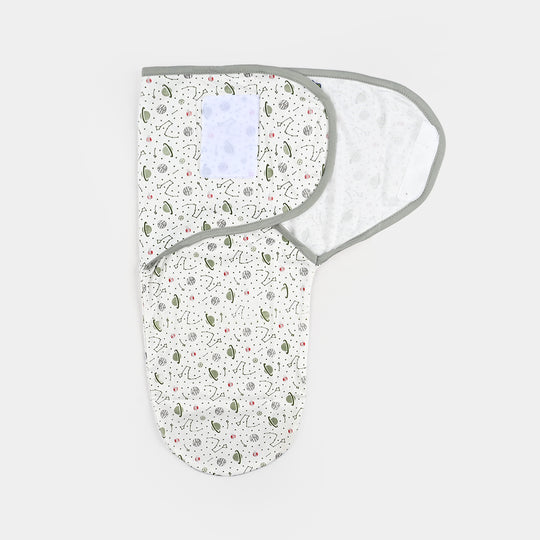 Baby Swaddle with Cap & Mittens Set
