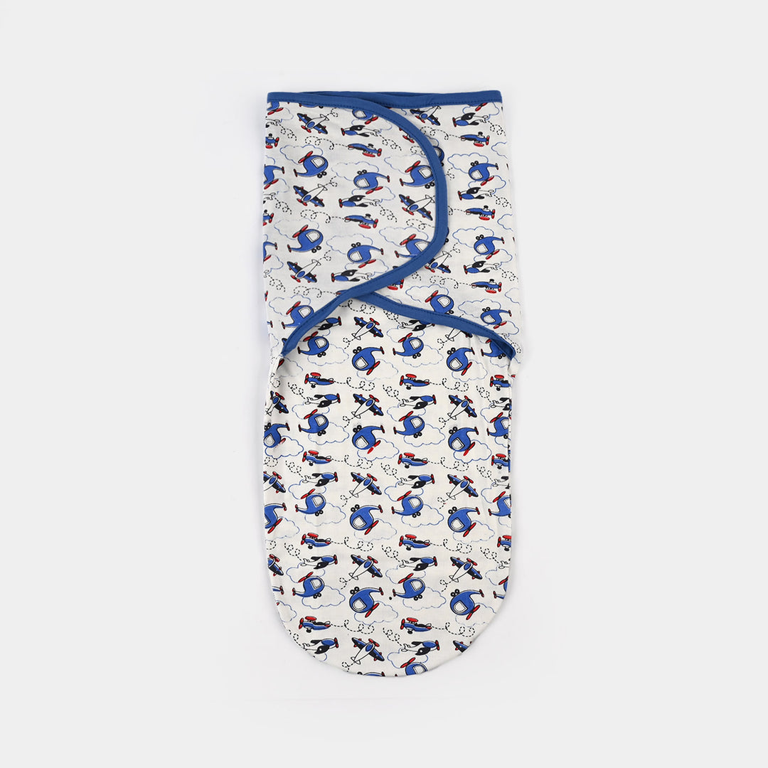 Baby Swaddle with Cap & Mittens Set
