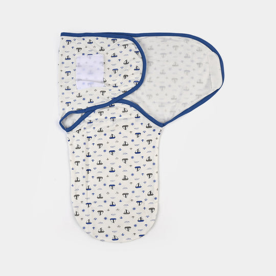 Baby Swaddle with Cap & Mittens Set
