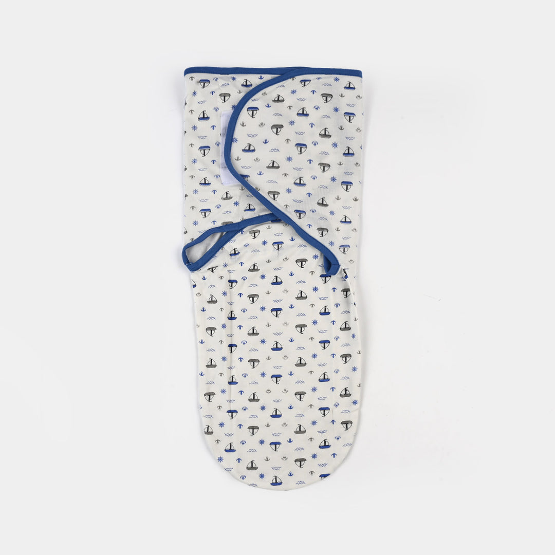 Baby Swaddle with Cap & Mittens Set