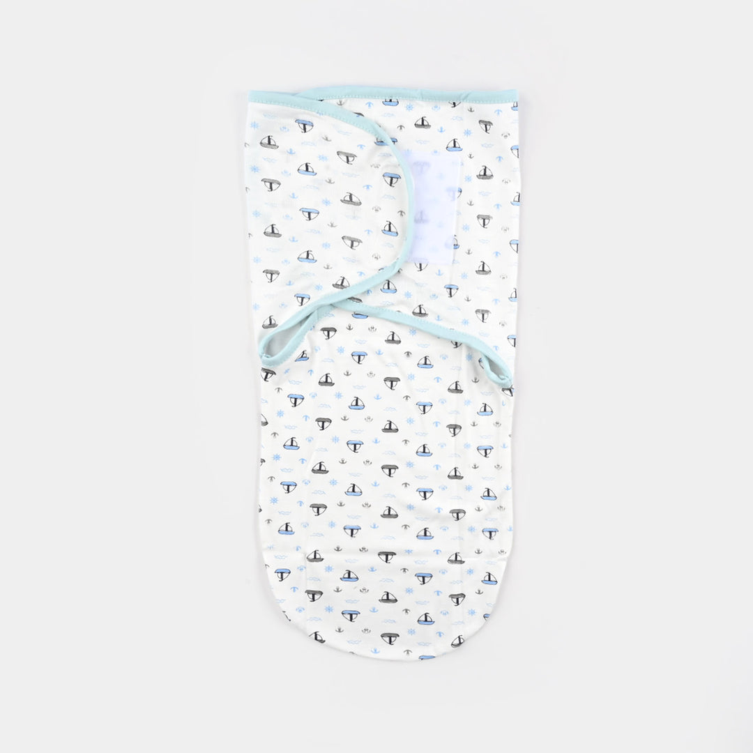 Baby Swaddle with Cap & Mittens Set