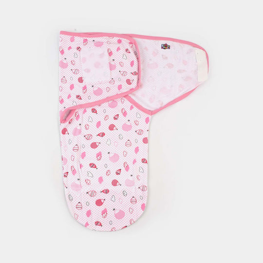 Baby Swaddle with Cap & Mittens Set