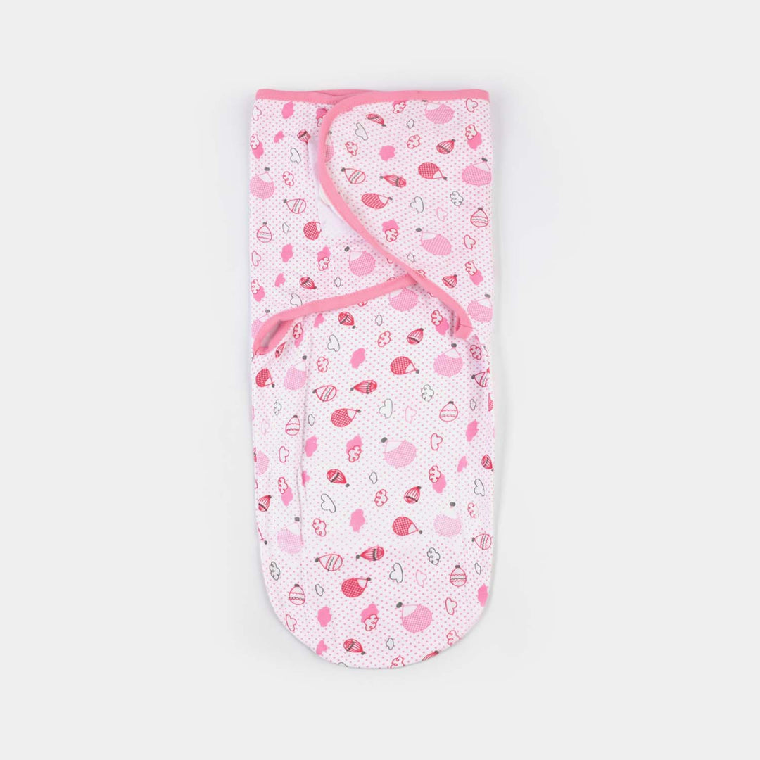 Baby Swaddle with Cap & Mittens Set