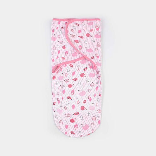 Baby Swaddle with Cap & Mittens Set