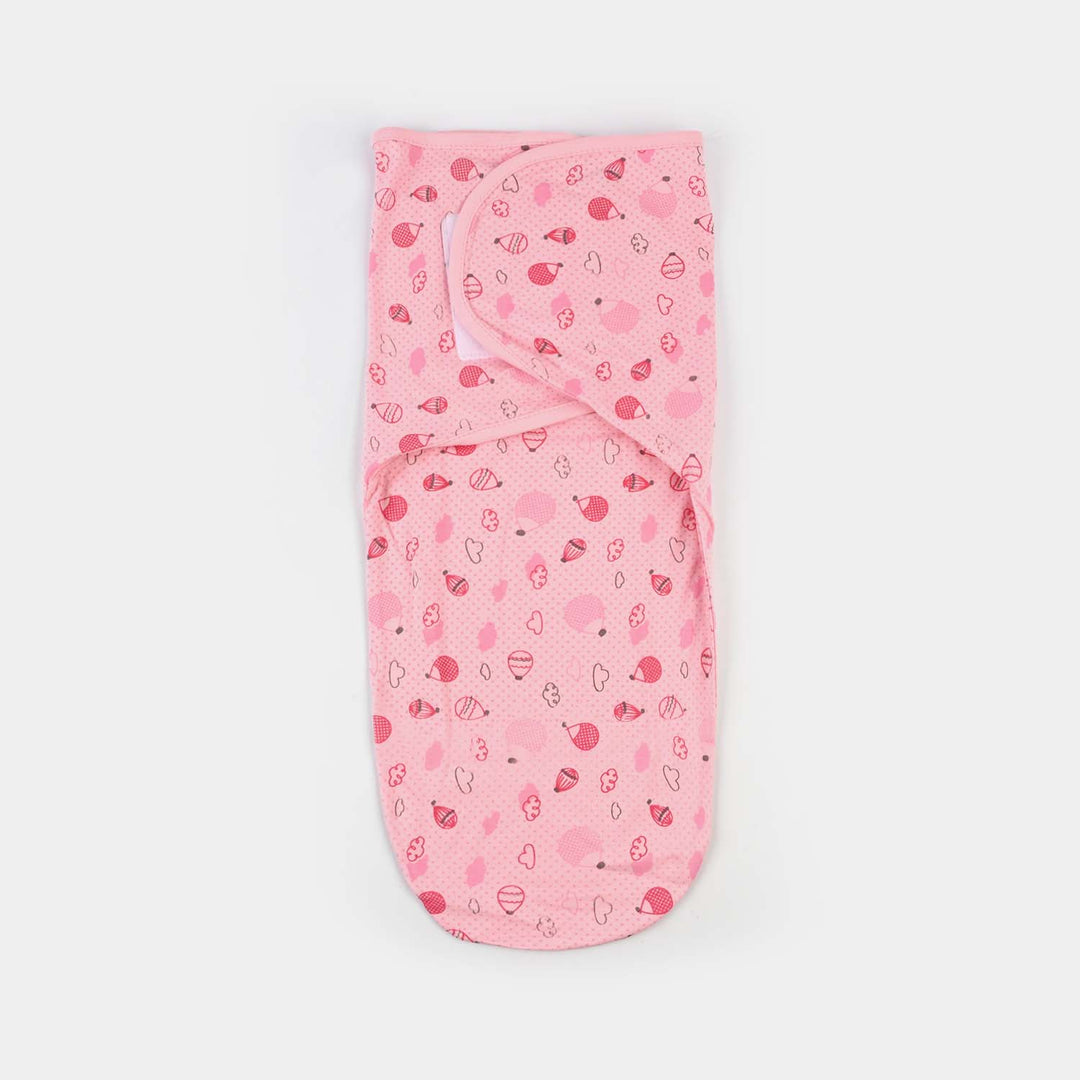 Baby Swaddle with Cap & Mittens Set
