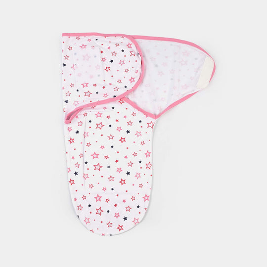 Baby Swaddle with Cap & Mittens Set