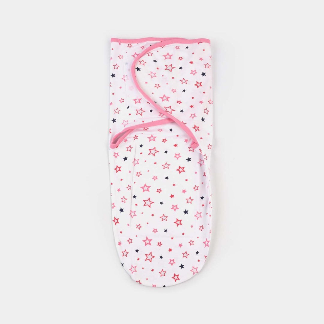 Baby Swaddle with Cap & Mittens Set