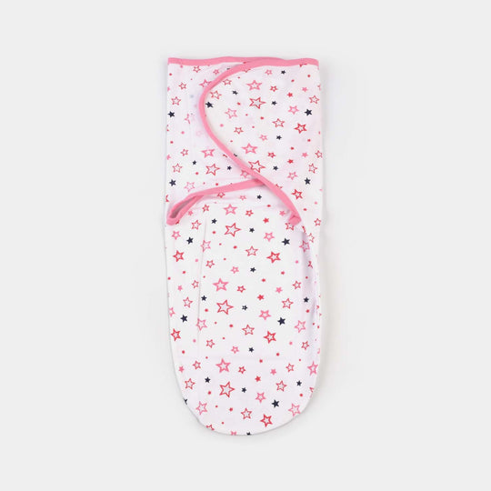 Baby Swaddle with Cap & Mittens Set