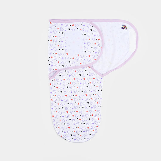 Baby Swaddle with Cap & Mittens Set
