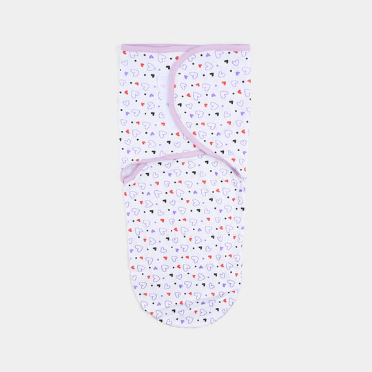 Baby Swaddle with Cap & Mittens Set