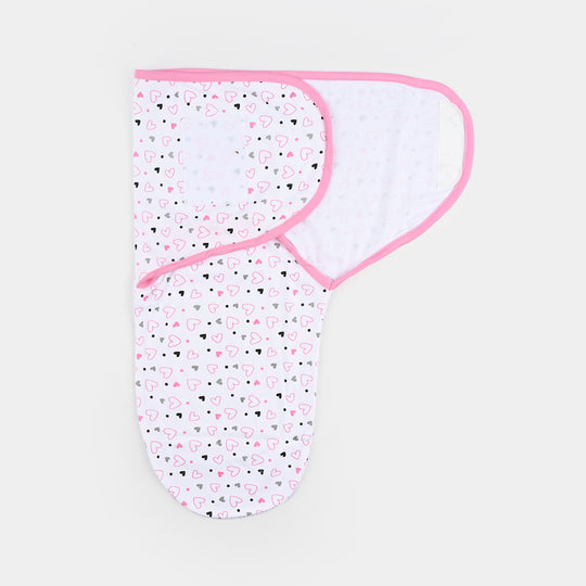 Baby Swaddle with Cap & Mittens Set