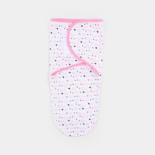 Baby Swaddle with Cap & Mittens Set