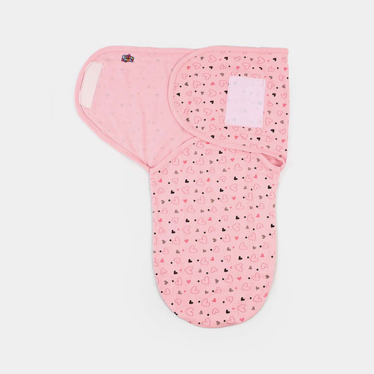 Baby Swaddle with Cap & Mittens Set