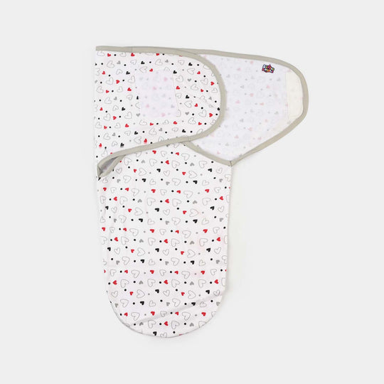 Baby Swaddle with Cap & Mittens Set