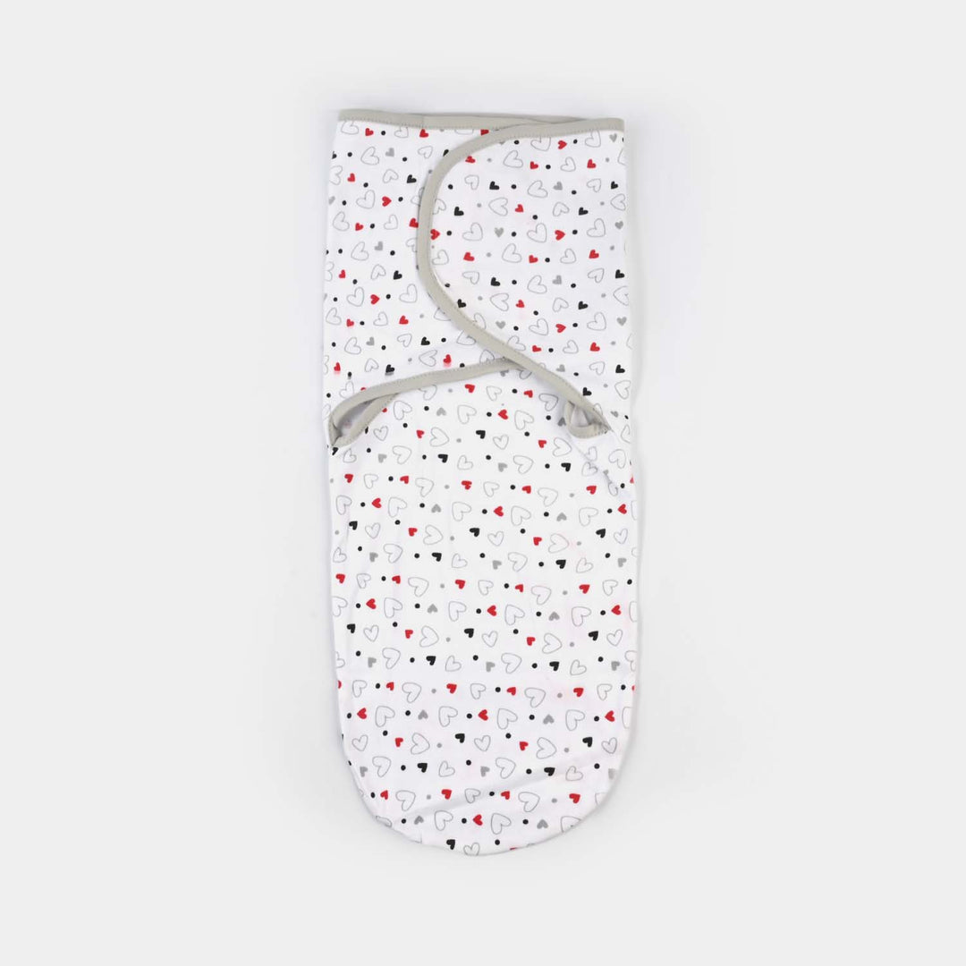 Baby Swaddle with Cap & Mittens Set
