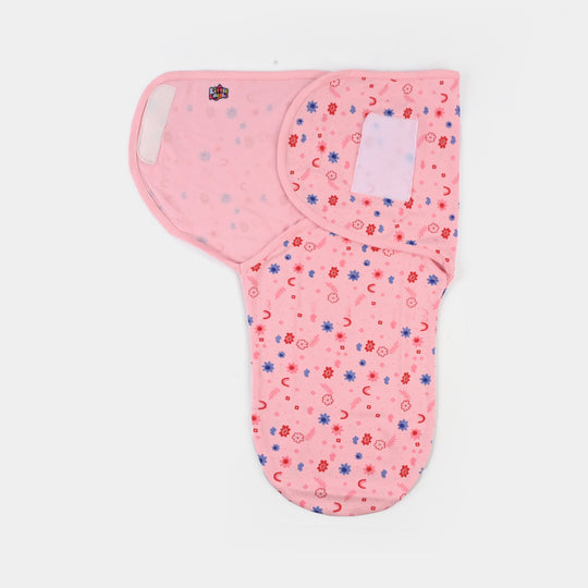 Baby Swaddle with Cap & Mittens Set