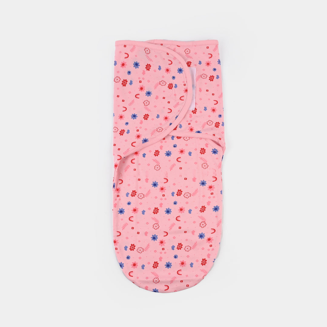 Baby Swaddle with Cap & Mittens Set