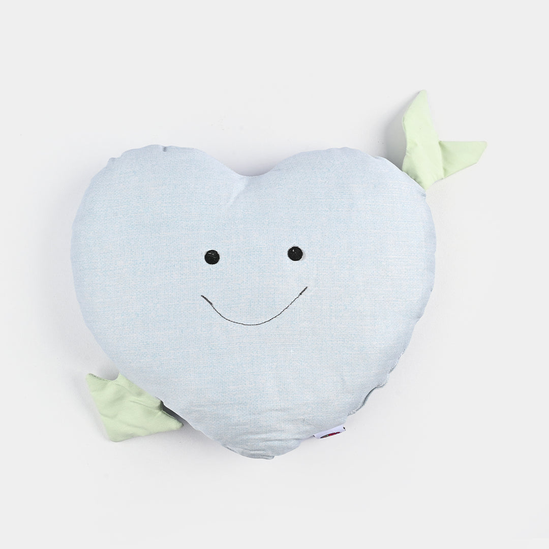 Heart-Shaped Baby Pillow Soft & Supportive