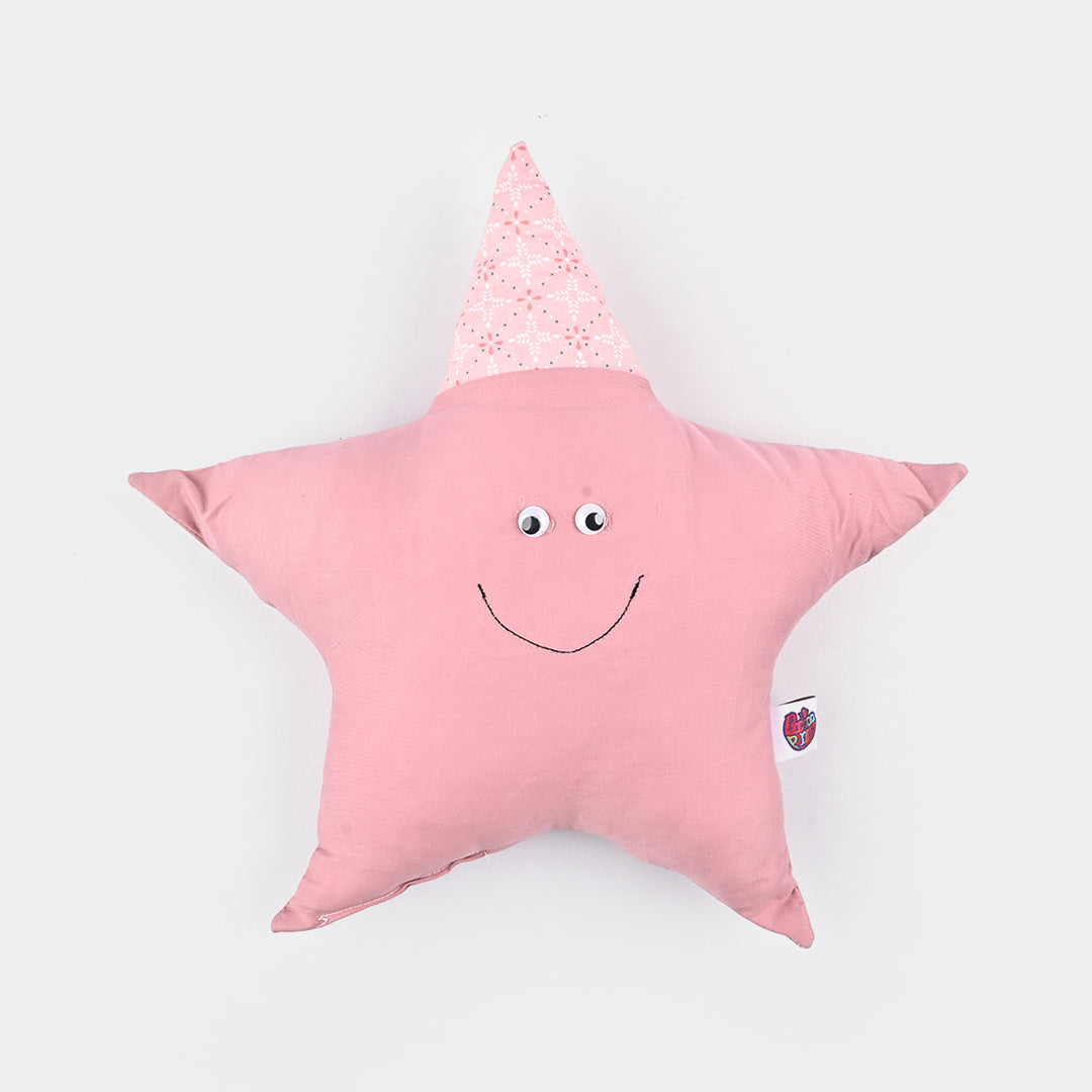 Star-Shaped Baby Pillow Soft & Supportive
