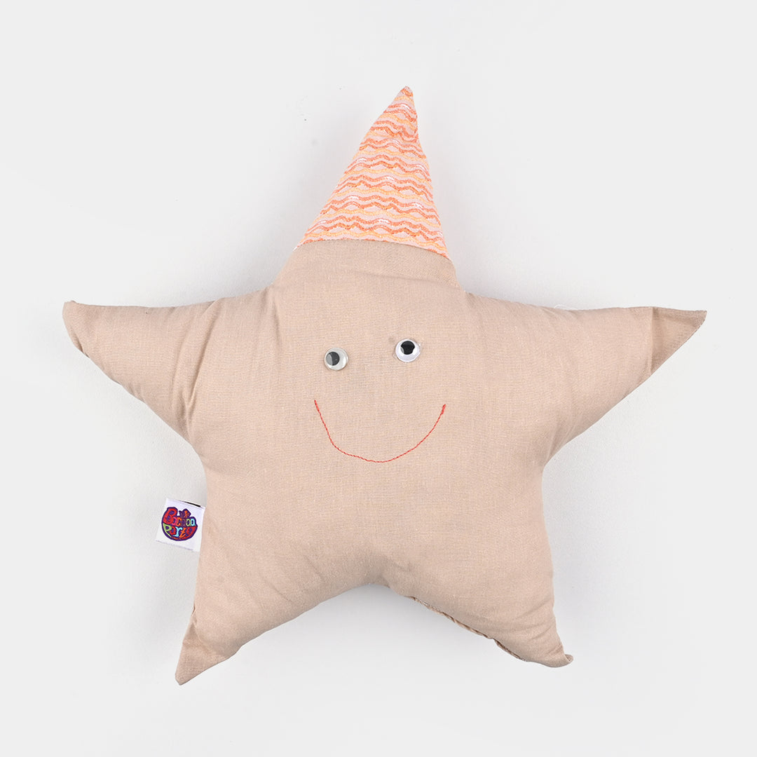 Star-Shaped Baby Pillow Soft & Supportive