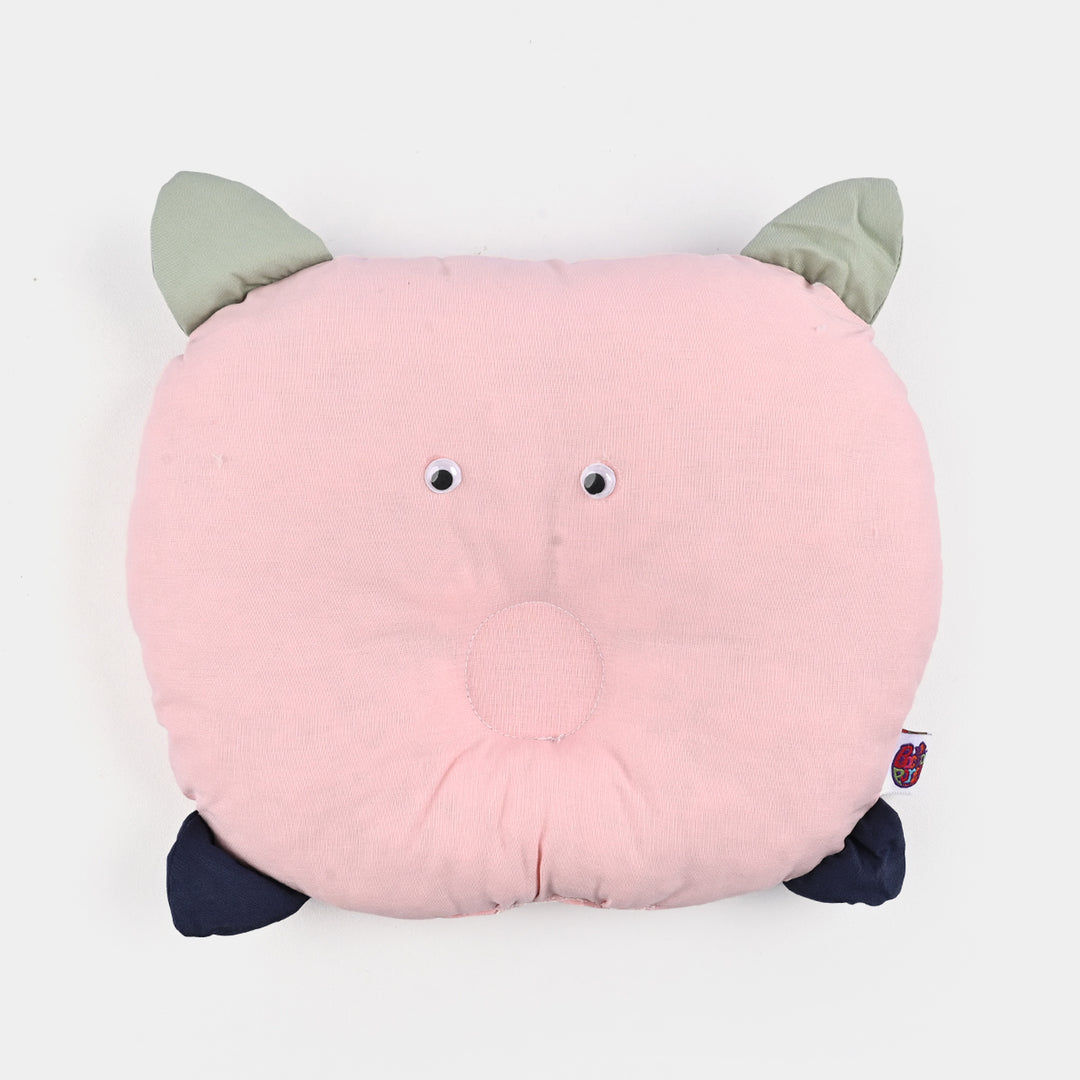 Bear-Shaped Baby Pillow Soft & Supportive