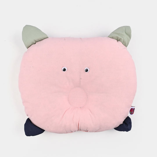 Bear-Shaped Baby Pillow Soft & Supportive