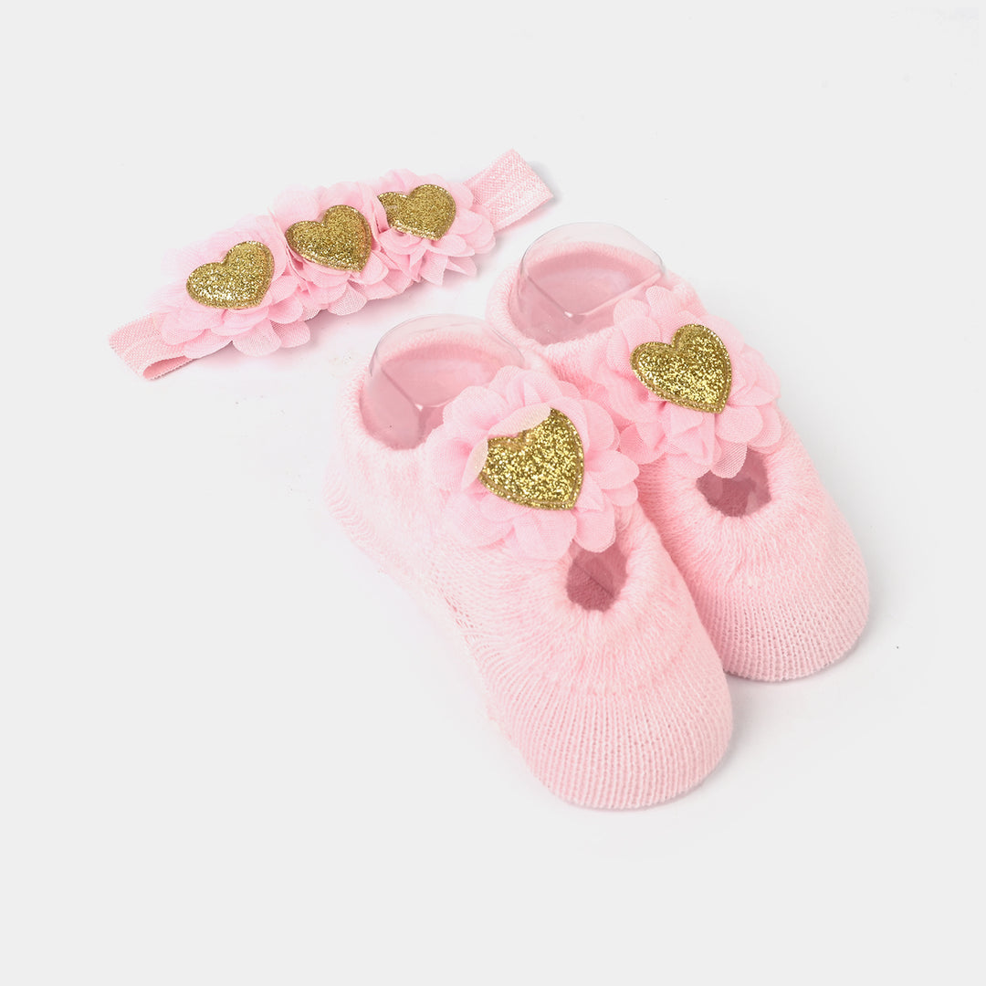 Head Band with Socks Set