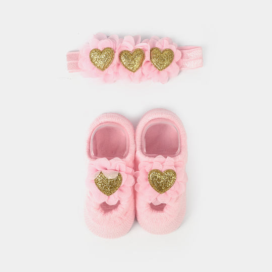 Head Band with Socks Set