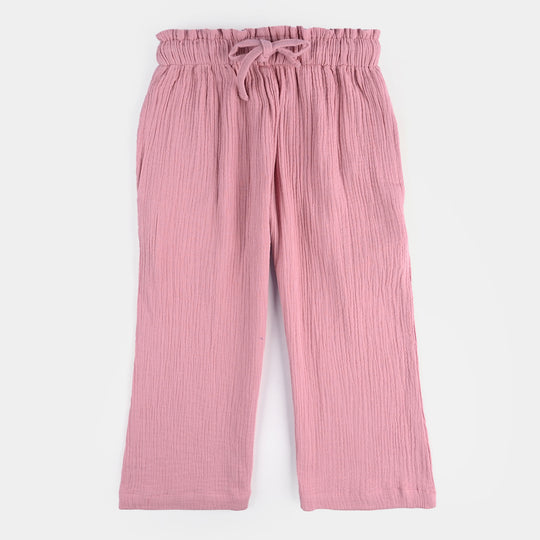 Girls Cotton Culotte Little Garden-PINK