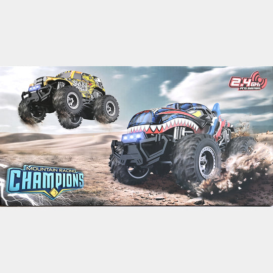 Remote Control Monster Truck Off-Road Action Car for Kids