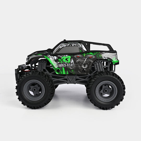 Remote Control Monster Truck Off-Road Action Car for Kids