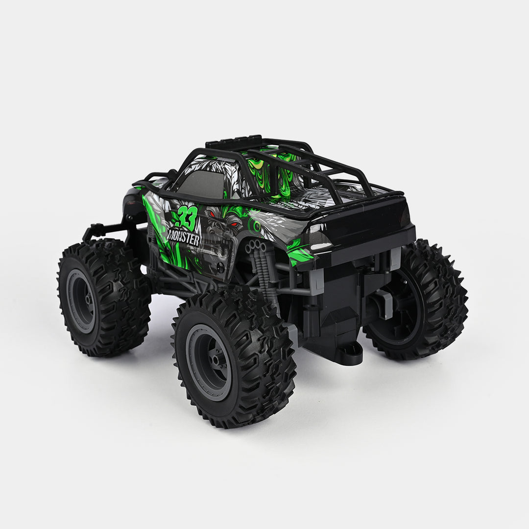 Remote Control Monster Truck Off-Road Action Car for Kids