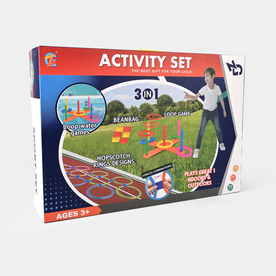Ring Toss Toy game for Kids.