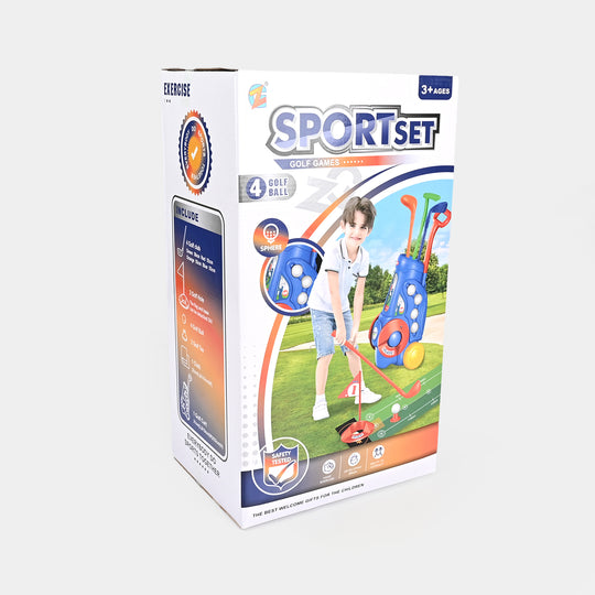 Golf Club Toy Play Set for Kids