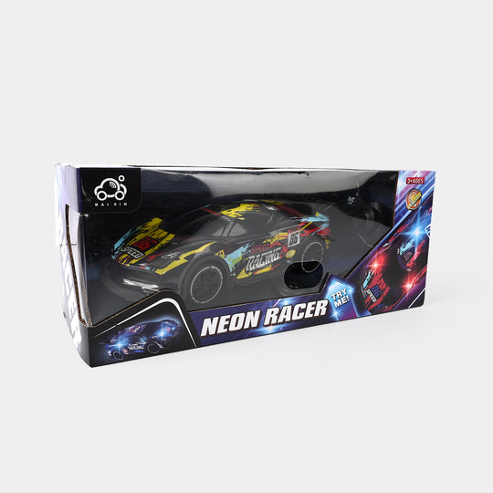 Neon Racer Remote Control Car for Kids