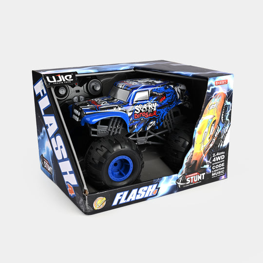 Remote Control Brilliant Lighting Spray Jeep for Kids