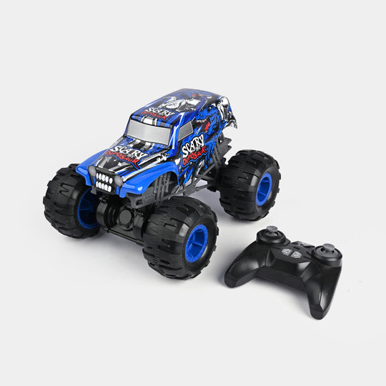 Remote Control Brilliant Lighting Spray Jeep for Kids