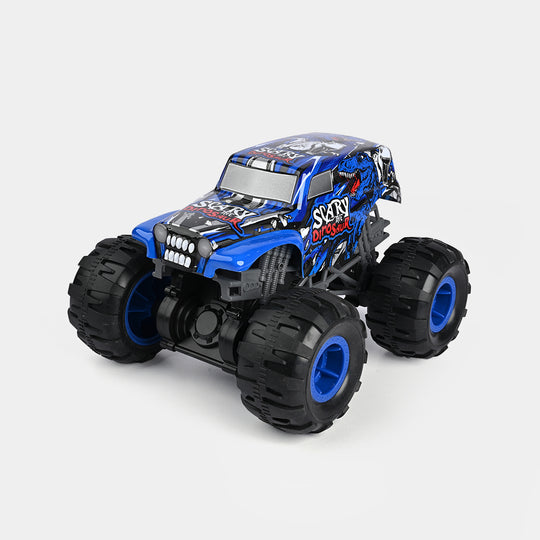 Remote Control Brilliant Lighting Spray Jeep for Kids