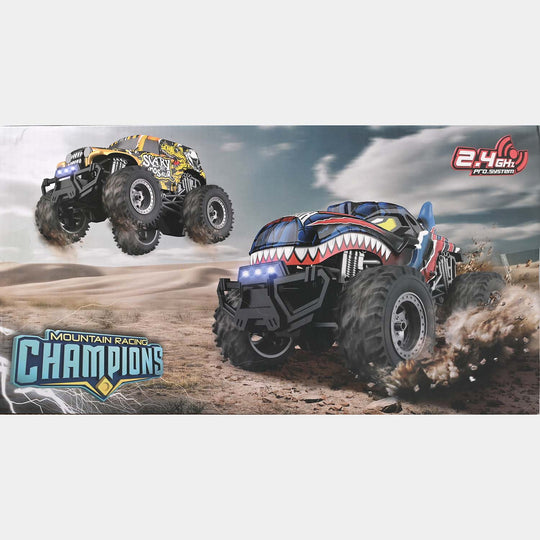 Remote Control Monster Truck Off-Road Action Car for Kids