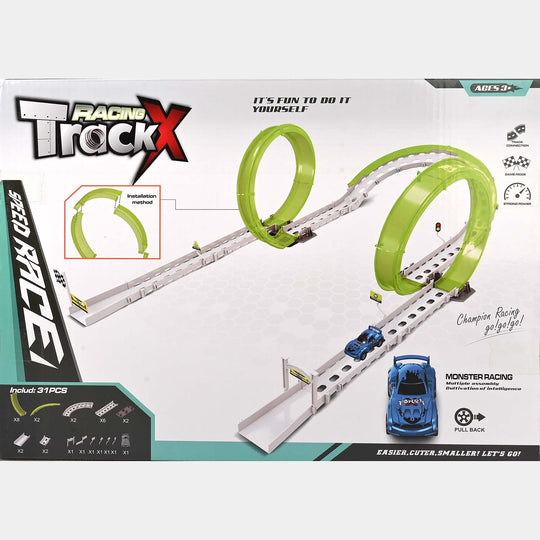 Racing Track with Car– Ready, Set, Race!