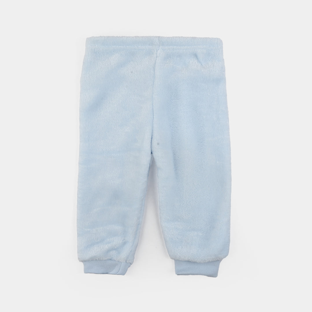 Infant Boys Faux fur Suit-BLUE